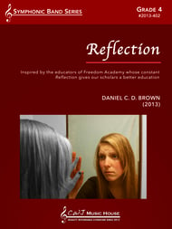 Reflection Concert Band sheet music cover Thumbnail